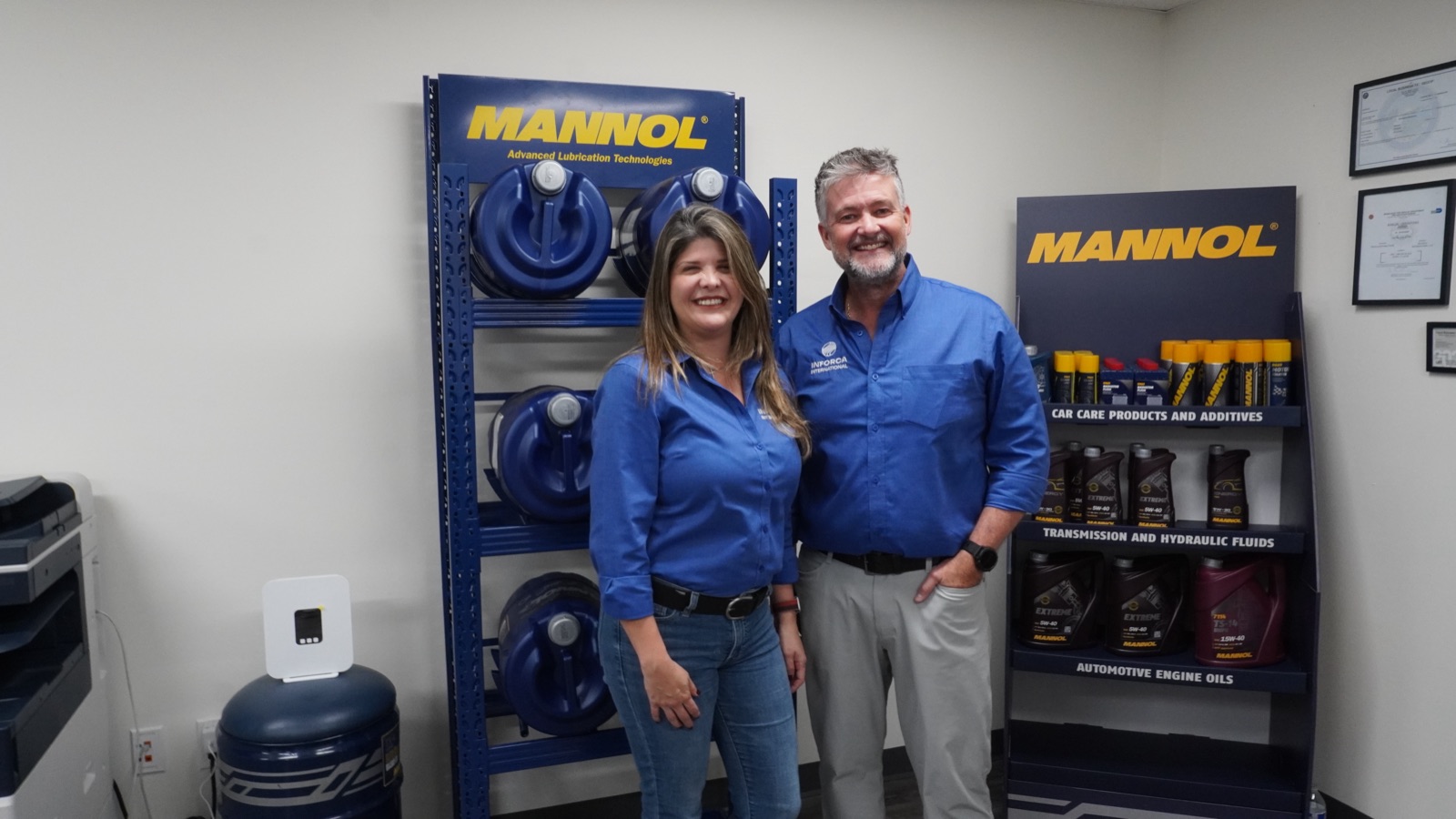 Inforca leadership at the Doral headquarters