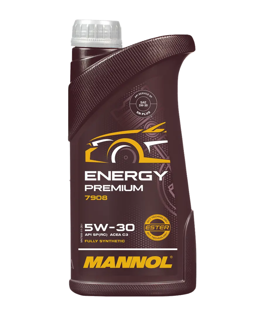 MANNOL Energy Premium SAE 5W-30 API SP, 1 liter bottle