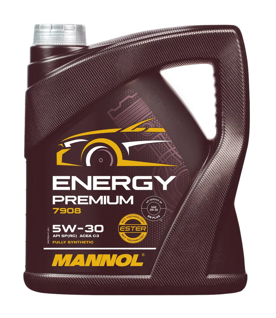 MANNOL Energy Premium SAE 5W-30 API SP, 4 liter bottle