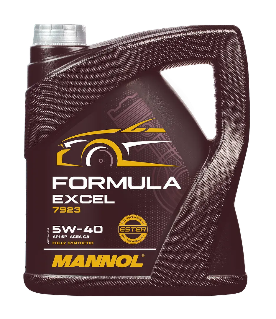 MANNOL Formula Excel SAE 5W-40 API SN, 4 liter bottle