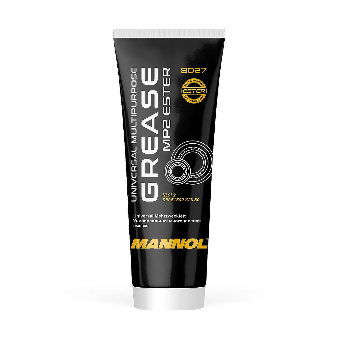 MANNOL Universal Multipurpose Grease MP2 Ester, 230 gram tube
