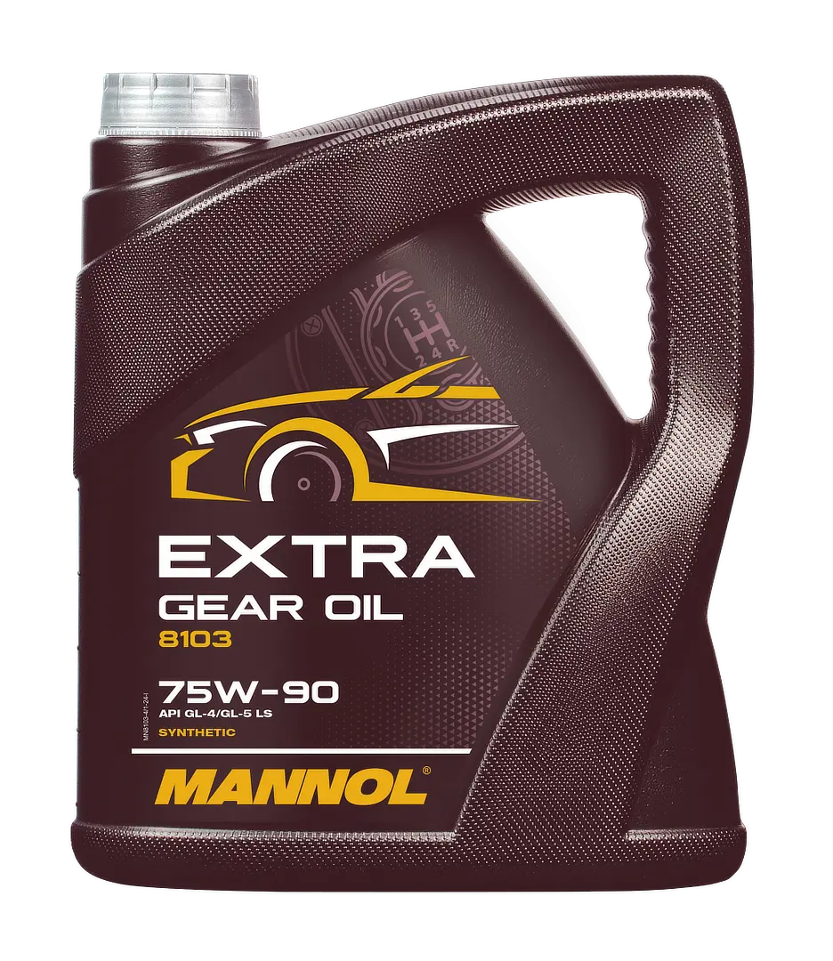 MANNOL Extra Gear Oil 75W-90 GL-4/GL-5 LS, 4 liter bottle