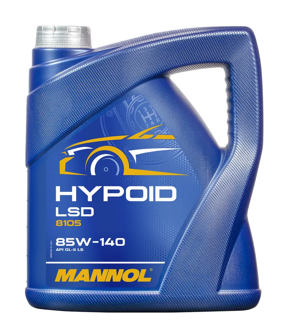 MANNOL Hypoid LSD 85W-140 API GL-5, 4 liter bottle