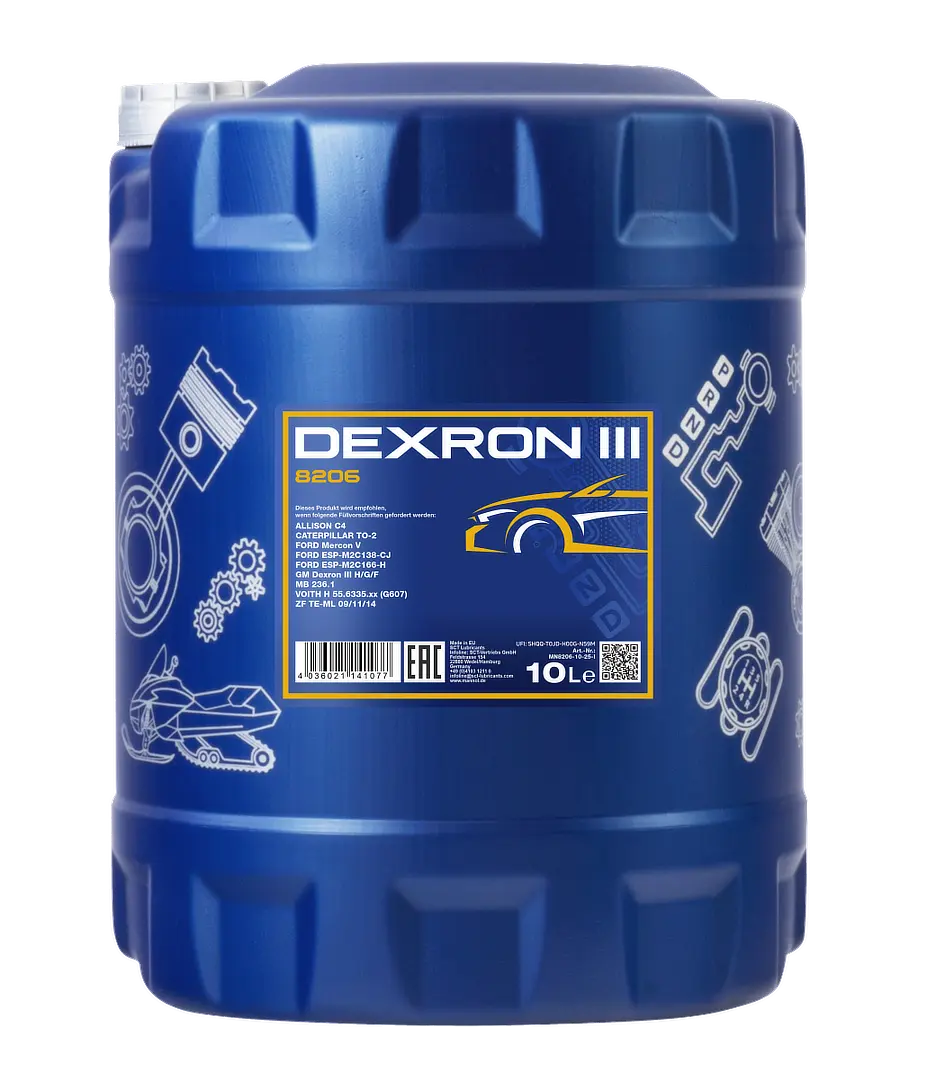 MANNOL Automatic Plus ATF Dexron III, 10 liter bottle
