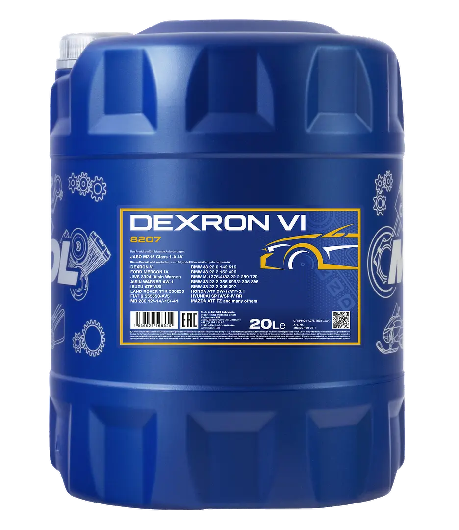MANNOL Dexron VI, 20 liter pail