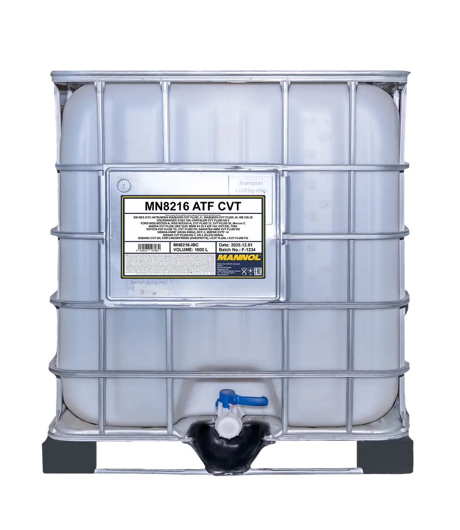 MANNOL ATF CVT, 1000 liter IBC tote