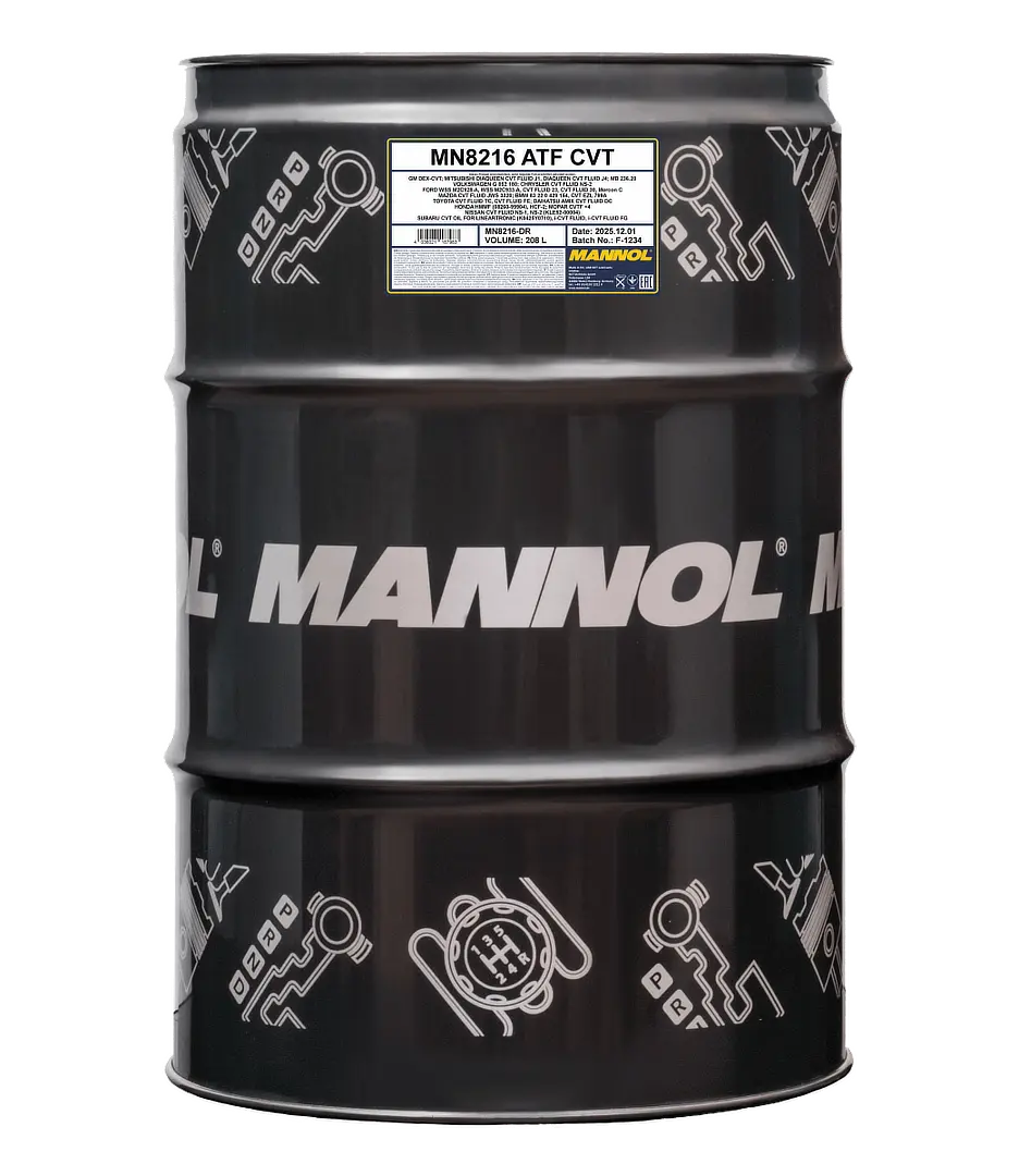 MANNOL ATF CVT, 208 liter drum
