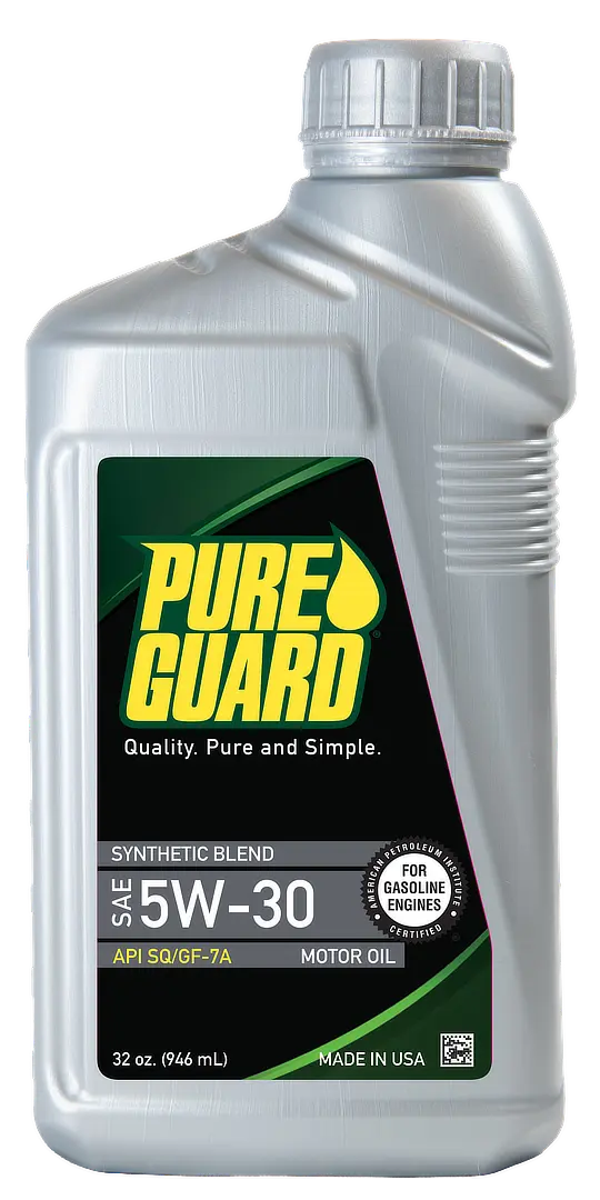 PureGuard Synthetic Blend SAE 5W-30, 32 oz bottle