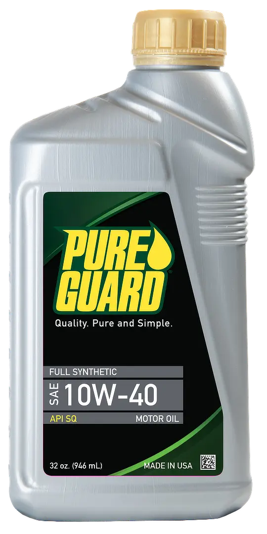 PureGuard Synthetic Blend SAE 10W-40, 32 oz bottle