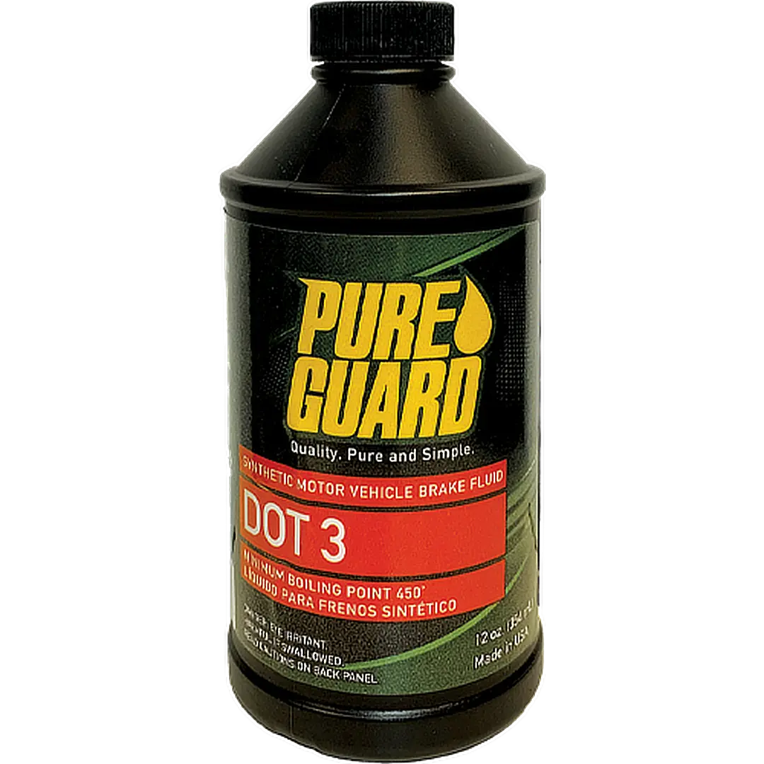 PureGuard Synthetic DOT 3, 12 oz bottle