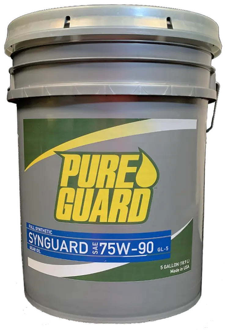 PureGuard SynGuard Full Synthetic SAE 75W-90, 5 gallon pail